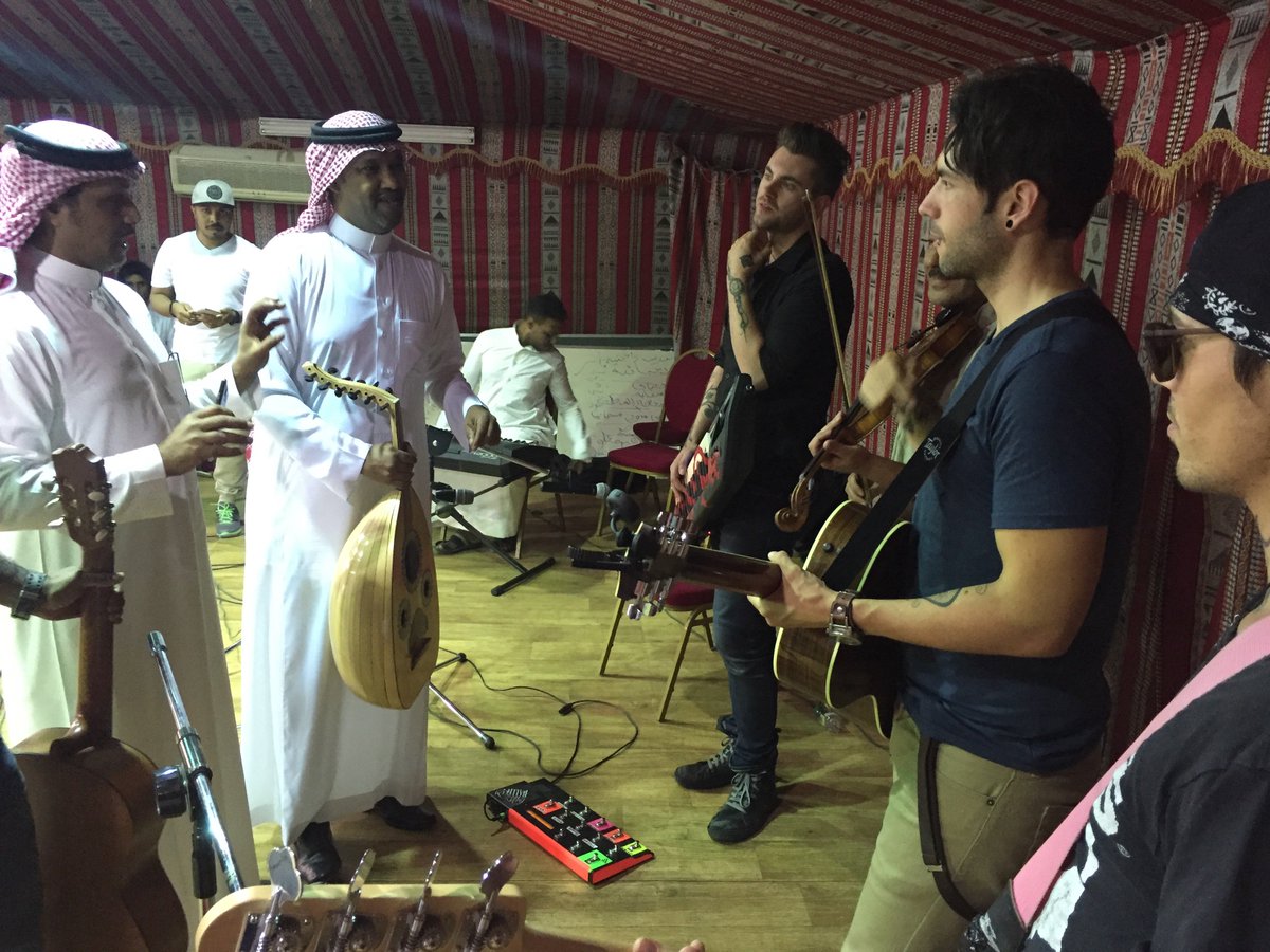 AmericanMusicAbroad (@usamusicabroad) on Twitter photo #tbt to workshops with <a href="/BurntheBallroom/">Burn the Ballroom</a> and local musicians from Riyadh, Saudi Arabia.
#culturaldiplomacy #americanmusicabroad #exchangeourworld #Riyadh #SaudiArabia #tbt to workshops with <a href="/BurntheBallroom/">Burn the Ballroom</a> and local musicians from Riyadh, Saudi Arabia.
#culturaldiplomacy #americanmusicabroad #exchangeourworld #Riyadh #SaudiArabia