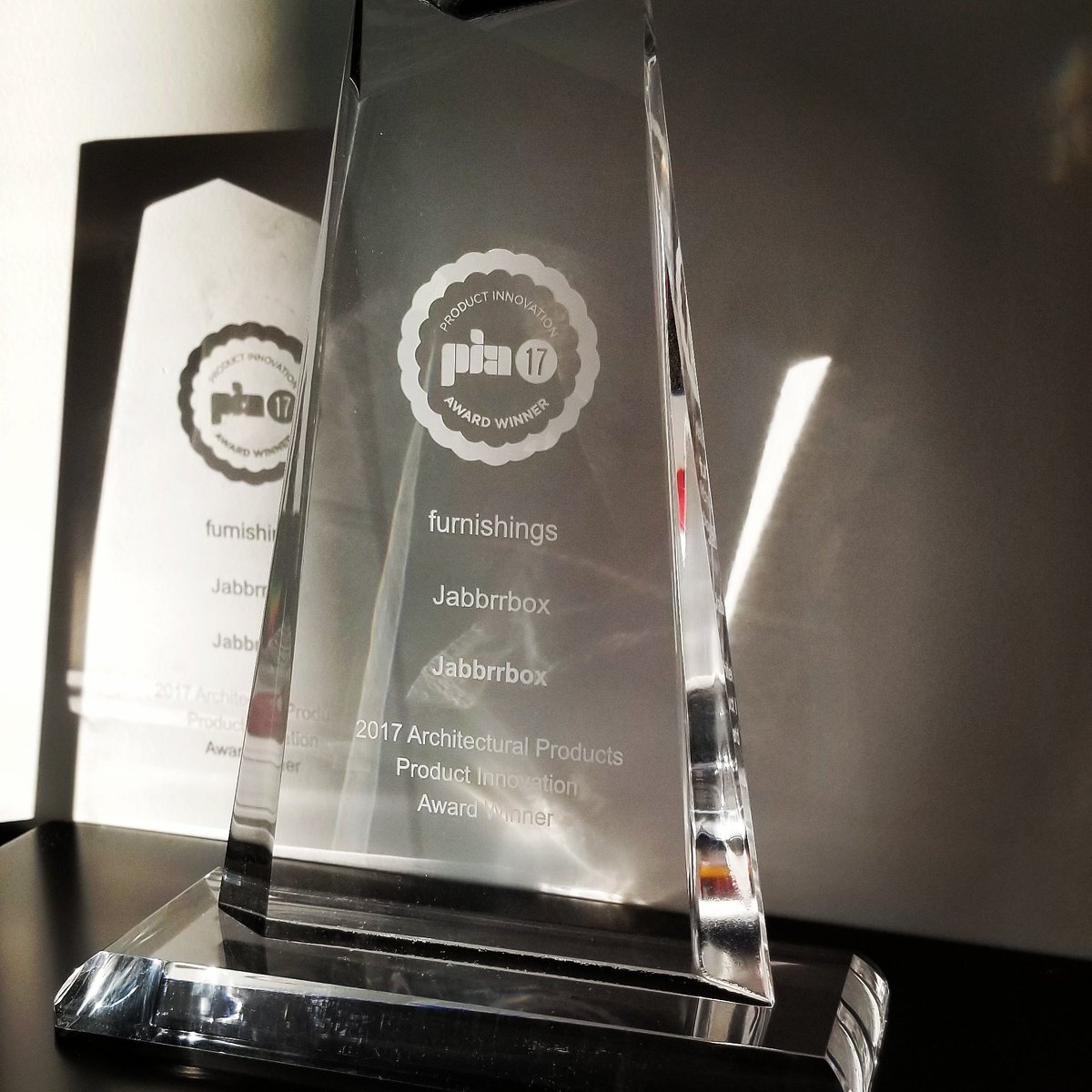 jabbrrbox's tweet photo. Jabbrrbox is honored to have received a 2017 #pia17 #productinnovation award. https://t.co/NertOCfkhf
