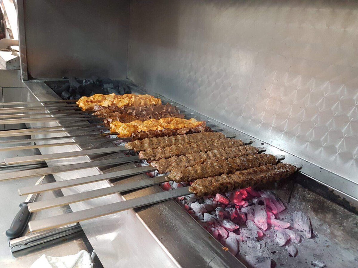 BrackleyKebab's tweet photo. The charcoal is glowing and the kebabs are flowing! #kebabs #Charcoal #meat #foods #dinner #winner @BrackleyKebab https://t.co/HWDOFl1uRc