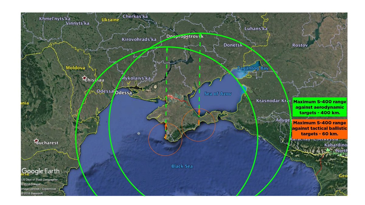 Alex Kokcharov på Twitter: "#Russia's #S400 SAM's coverage in the ...