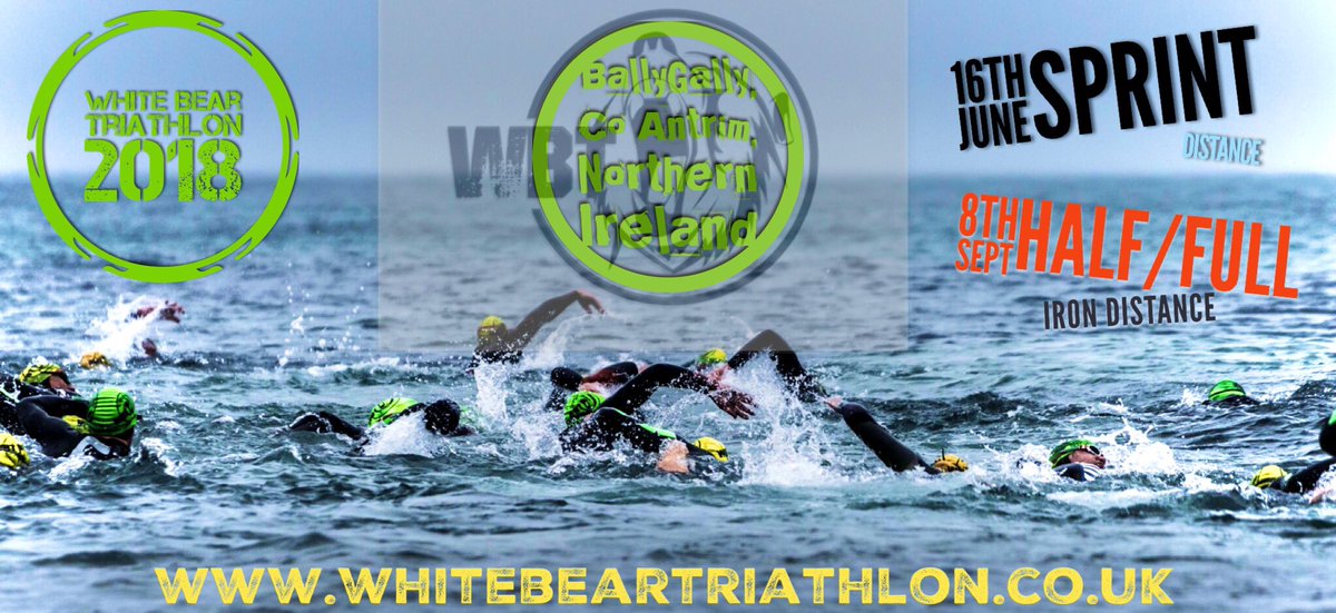 The White Bear Triathlon  is back...#NornIron#keeperlit#findyourlimits