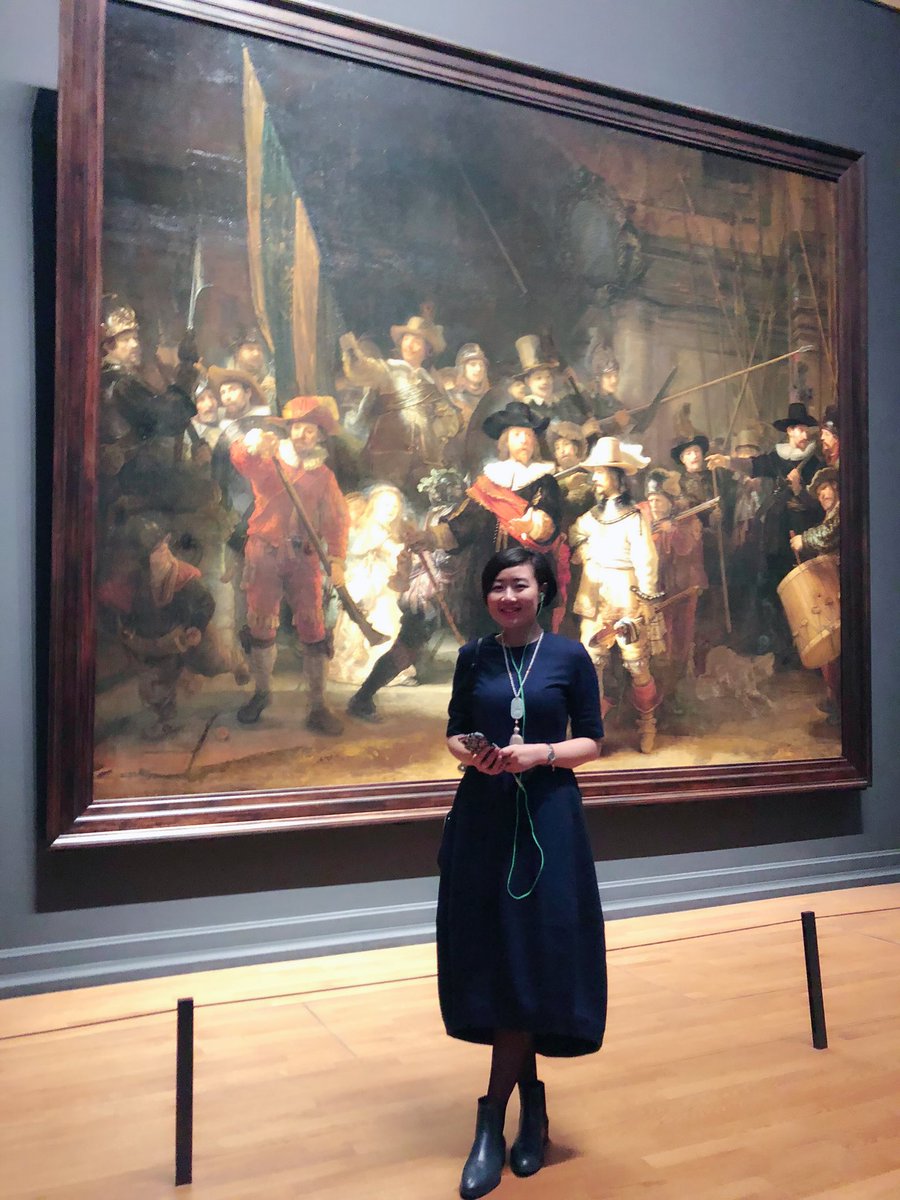 MandarinVoice's tweet photo. As the Chinese voice of the audio tour of Rijksmuseum, was invited for attending the Launch Reception of #Rijksmuseum renewed #App. With my own voice, I visited the “Night Watch” again without the crowds. #voiceover #chinesevoice #VO #recording #rijksapp @rijksmuseum @KPN #mv https://t.co/vug99Cj4Ls