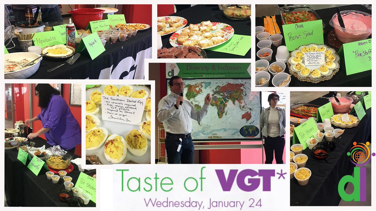 VGTCareers's tweet photo. Great food and fun at yesterday's Taste of VGT, hosted by our very own Diversity and Inclusion Council! https://t.co/wX44n8FSFw