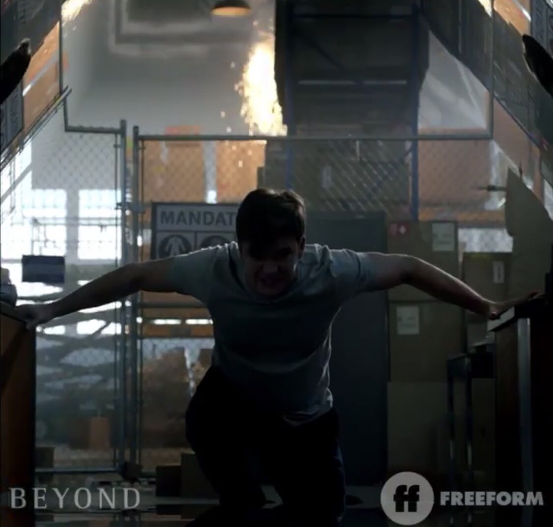 burkelyduffield's tweet photo. Get ready to get BLOWN away during Episode 3! Be sure to flick on @freeform TONIGHT at 8pm/7c to see how it all goes down!!
#beyond #kaleidoscope #thedangeriscoming #findouttonight #😲😲😲 https://t.co/ZR3hwWXY91