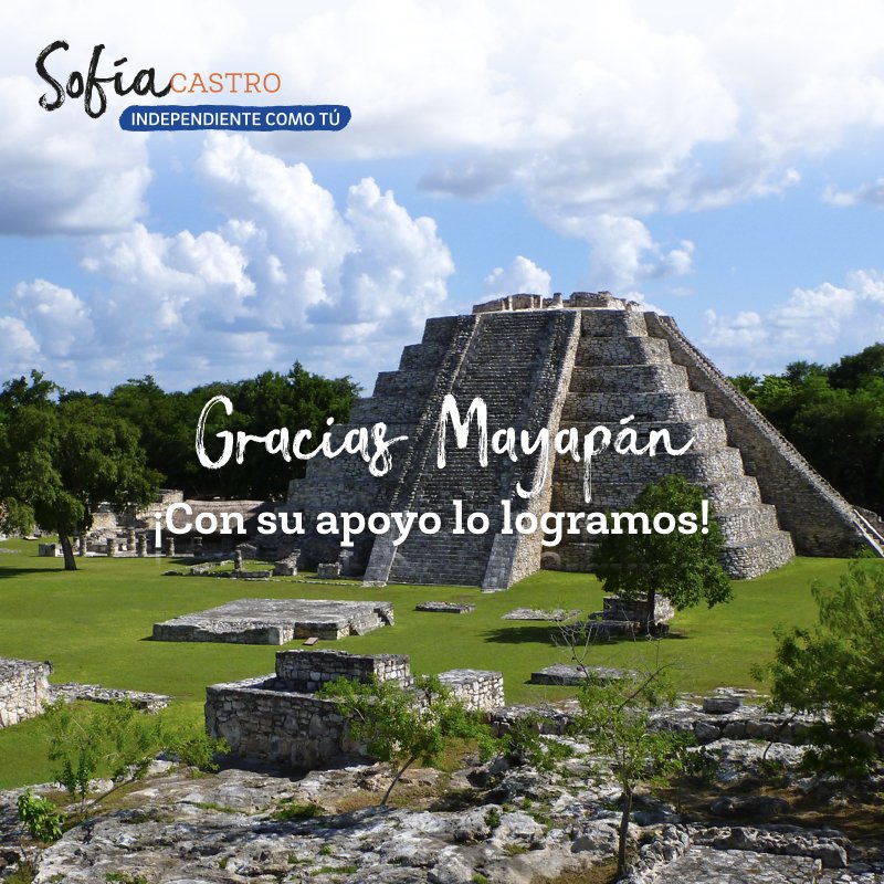 SofiaCastroR's tweet photo. Seguimos uniendo esfuerzos. ¡Mayapán ya firmó! #YucatánTeNecesita https://t.co/sK5ICxdMIu