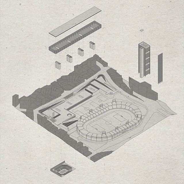 CritDay's tweet photo. A new #critday #architecture image - Visual for a New Sports Complex in Columbia by @danielalvarezsantana /
- - -
Send your drawings/models/projects @critday -----> #itscritday  #critday <-----
- - -
#architecture #critdayvisual #architecturestudent #art… https://t.co/V4n4hGhuJL https://t.co/HKvSoVfCB4