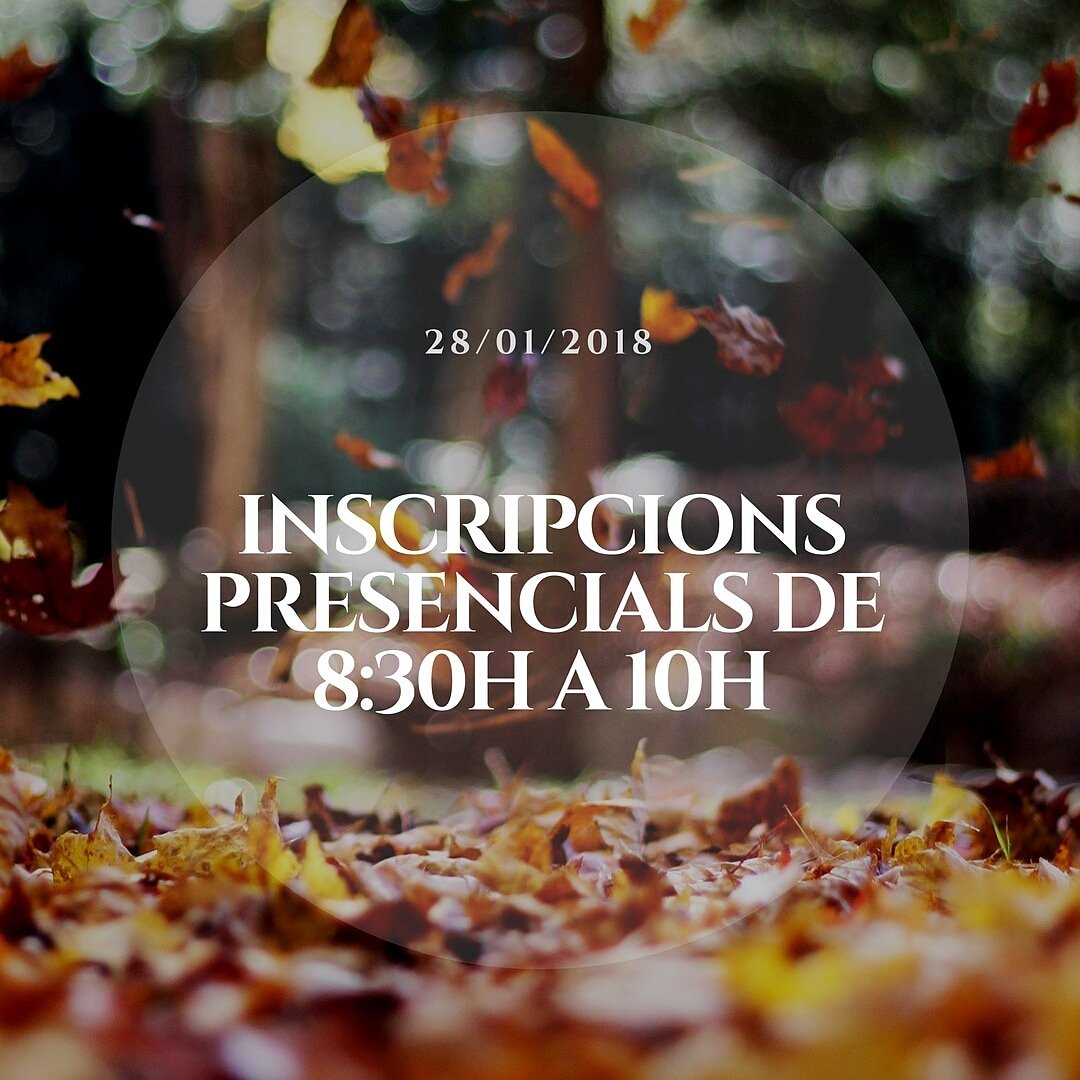 MarxaNadalenca's tweet photo. Inscripcions presencials des de les 08:30h i fins la mateixa hora de sortida (10h)❗❗ https://t.co/TYZ4JZEXyy