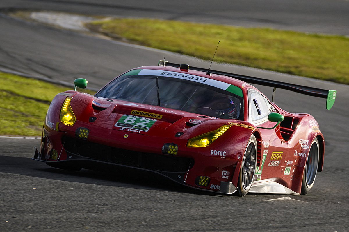 Awesome job by <a href="/MiguelMolinaM2/">Miguel Molina</a> to put our 82 <a href="/risicomp/">Risi Competizione</a> Ferrari on the front row for the <a href="/Rolex24Hours/">Rolex 24 Hours</a>