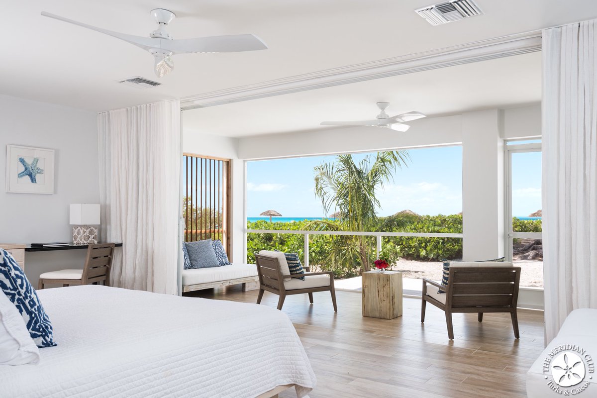 Did we mention we had newly renovated Beachfront Rooms...? We are still a little in awe of just how incredible they look! You can now reserve our Premium Beachfront Rooms for your stay at The Meridian Club! #themeridianclub #beachfrontheaven