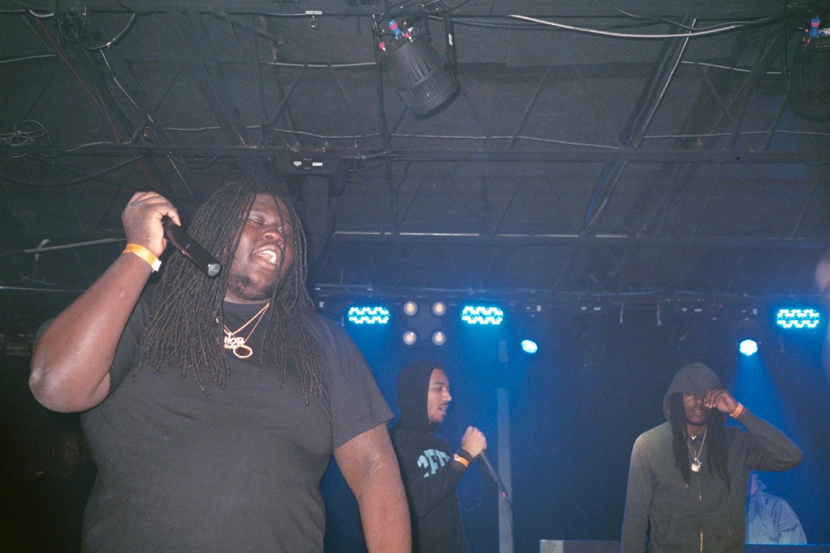 GreenStreetSwag's tweet photo. Some film photos I took of @SonnyDigital and @youngchopbeatz at the Charlotte, NC date of the #SRGOW tour. #witchwavezine 🤞🏻 https://t.co/P8gGOE7SNF