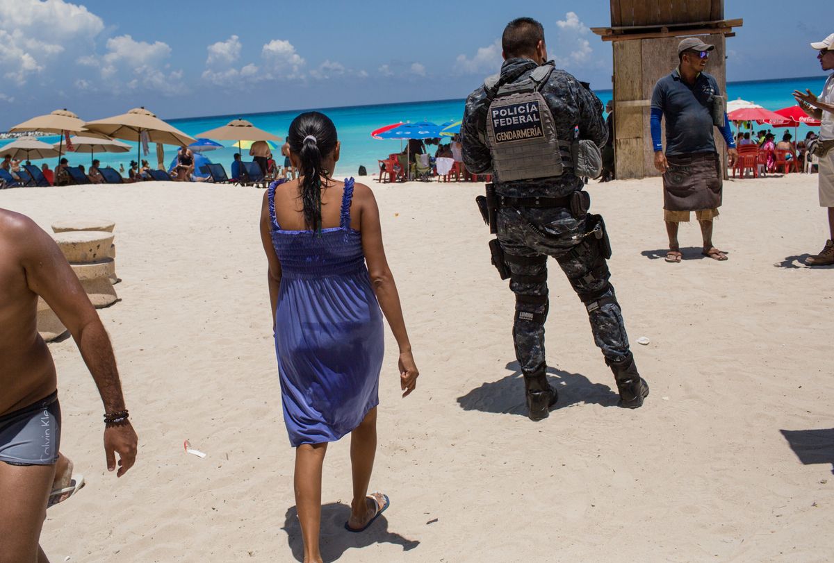 business's tweet photo. Cancun beaches with legal weed is new idea for stemming violence https://t.co/TWIRF1yR5z https://t.co/NsVpu2IC4J