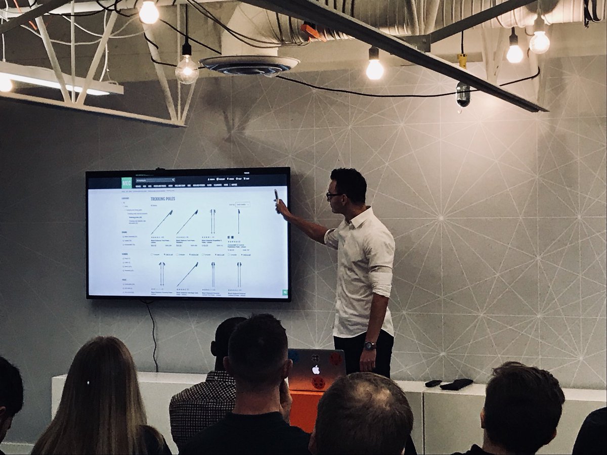 getSTAT's tweet photo. We’re here with @RobinRozhon who is teaching us some stellar technical #SEO tips. #InboundYVR #meetup #techyvr #railtown https://t.co/bGUgtthPRd