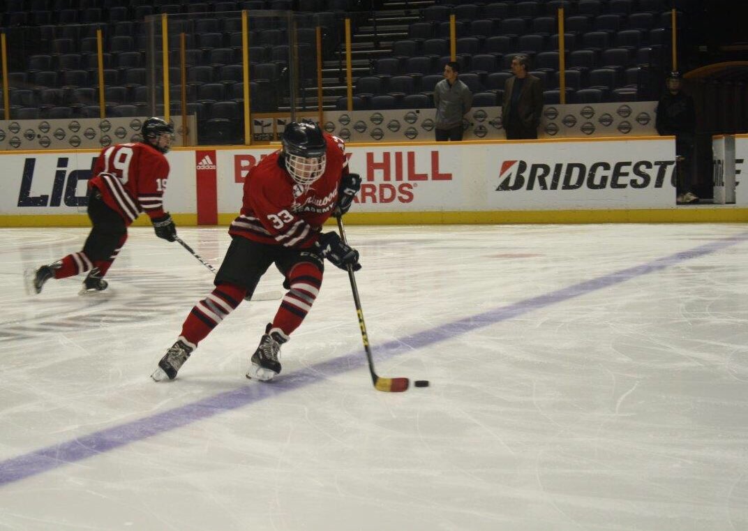 FRA JV Hockey falls 5-2 to the Outlaws. Brady Davis netted one goal, and Andrew Kaiser had 43 saves in the effort. Benjamin Blahauvietz, Brecc Puckett, and Christopher May all had good scoring chances. They face MBA Friday at 5:15 <a href="/BrdgstoneArena/">Bridgestone Arena</a>. Parking and admission is free!