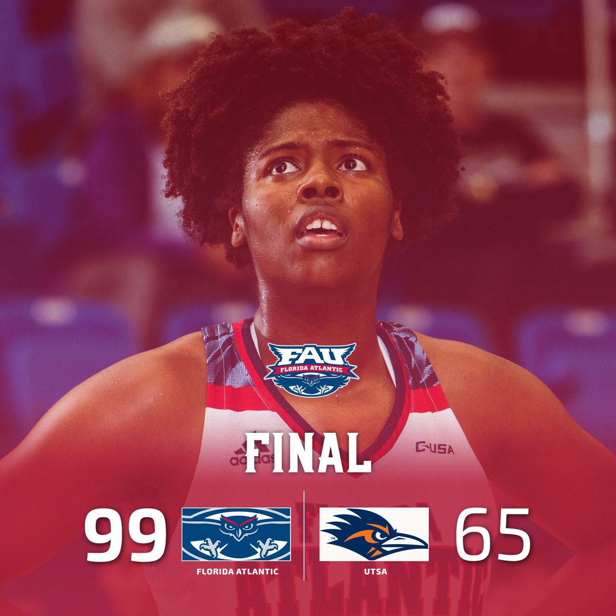 FINAL: Owls improve to 4-2 in conference play with a big win in San Antonio!