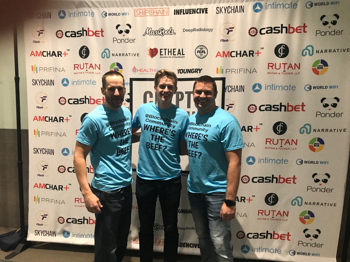 HealthSplashInc's tweet photo. Thank you to the #CryptoFundingSummit for having us! We love sharing our vision, passion, substance and our WHY. Interested in joining us as we revolutionize healthcare? Learn how. #YouOwnYou #WherestheBeef #DisruptHealthcare #HealthcareRevolution https://t.co/4Rz5PJYUja https://t.co/3s4HF3rA7I