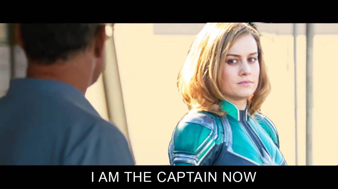 slow_claps's tweet photo. Our reaction to seeing @brielarson’s #CaptainMarvel. Watch out @tomhanks... https://t.co/0qqto9hi9m