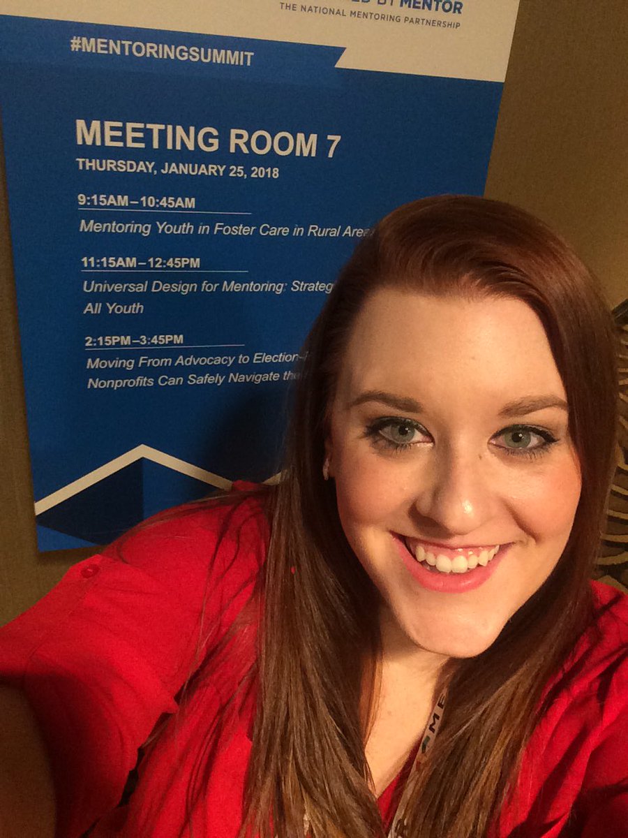 EmilyMurphy04's tweet photo. National Mentoring Conference #MentoringSummit Representing Best Friends Mentoring Program https://t.co/SseUFQcjS4