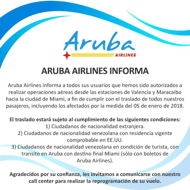 oswaldox007's tweet photo. @ArubaAirlines El día de hoy Aruba Airlines publicó esto. Saludos a todos https://t.co/35038mKBwp