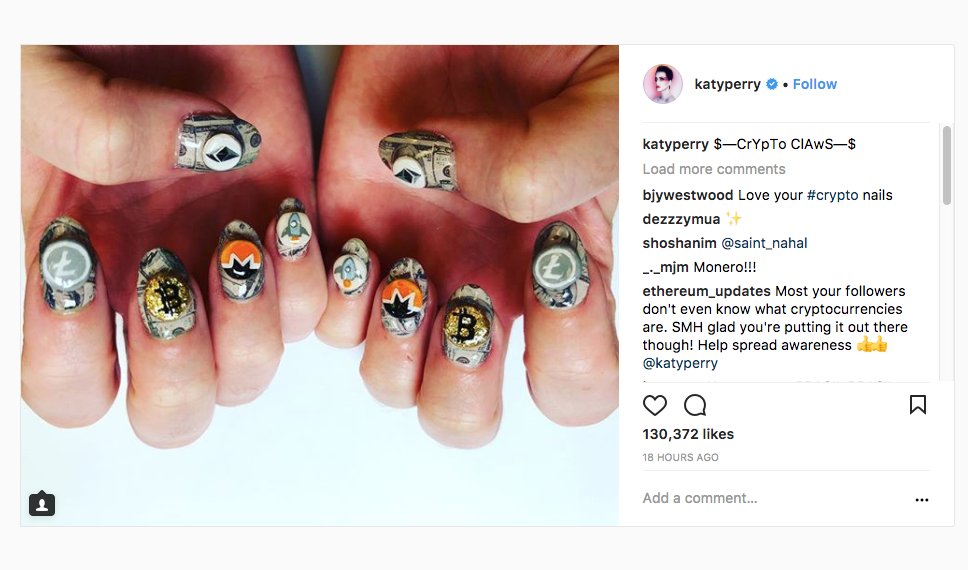 LTCFoundation's tweet photo. Katy Perry loves #Litecoin https://t.co/f9Zs7RWHWC https://t.co/xTP6qYx7AO
