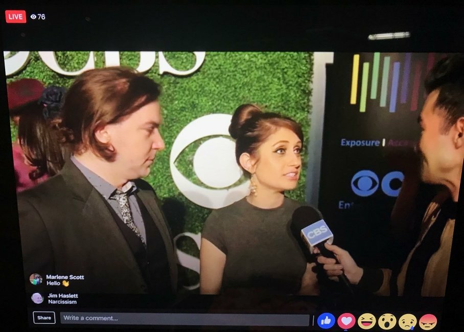 ntarzi's tweet photo. Red carpet fun at CBS Diversity Showcase 🎥📸 Proud to be representing both females and Middle-Easterns in comedy 😊🙏❤ @CBSEntDiversity #comedy #diversity #CBSShowcase18 https://t.co/81CbXgimKB