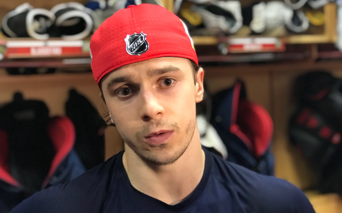 “We had too many penalties and they had a good power play. It cost us the game.” -Denis Malgin. https://t.co/pdLwB0wNhp