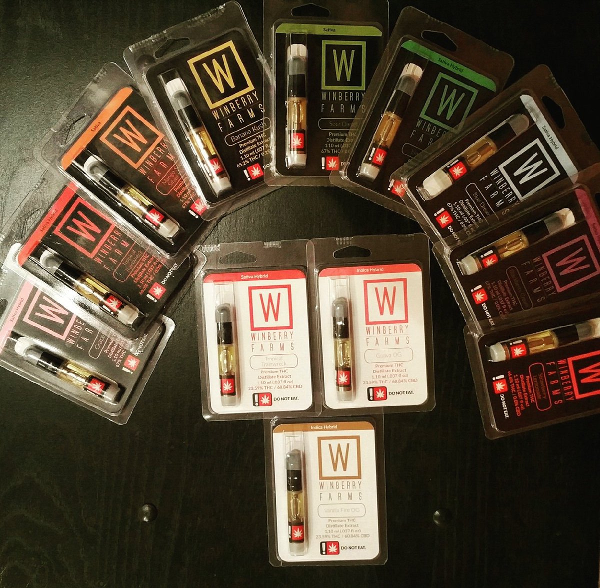 New_Millennium1's tweet photo. Vape the rainbow ๐๐ #vape #recreationalmarijuana #cannabis #cannabiscommunity #winberryfarms #highsociety #highlife *
*
*
***Do not operate a motor vehicle while under the influence of marijuana*Keep out of reach of children*For use by persons 21+ and valid OMMP card holders* https://t.co/xqQ9POvhUd