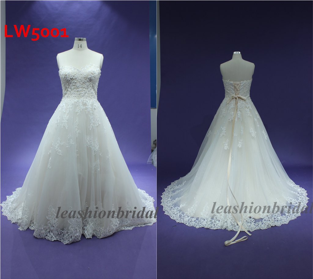 sally2peng's tweet photo. Leashion stunning Aline gown LW5001 new released https://t.co/a3um0IfOjM