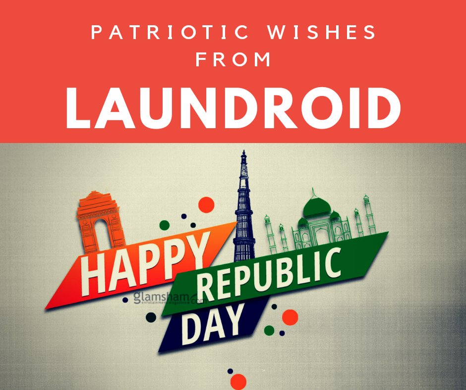 #Republicday2018 #laundroid #laundry