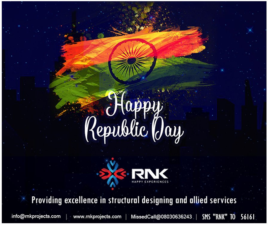 rnkprojects's tweet photo. #republicday #republicday2018 #IncredibleIndia #गणतंत्रदिवस #प्रजासत्ताकदिवस #MakingOfNation #RNKProjects #happyexperiences #architecturalplanning #interiordesign #turnkeyinterio #mepervices #civil #makeinindia
For more information log on to : https://t.co/U1QIrFEcry https://t.co/VoPAvUmluy