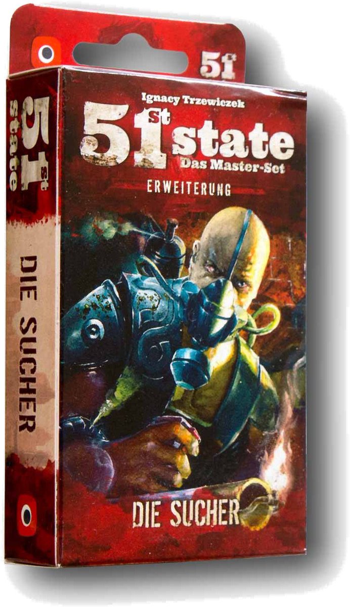 #Rezension 51st State: Master Set - Die Sucher von Portal Games angespielt.de/kritiken/51st-… <a href="/PortalGamesDE/">Portal Games DE</a> #brettspiel Die erste Erweiterung für 51st State nennt sich Die Sucher und beinhaltet 50 neue Karten, darunter 6 neuartige gelbe...