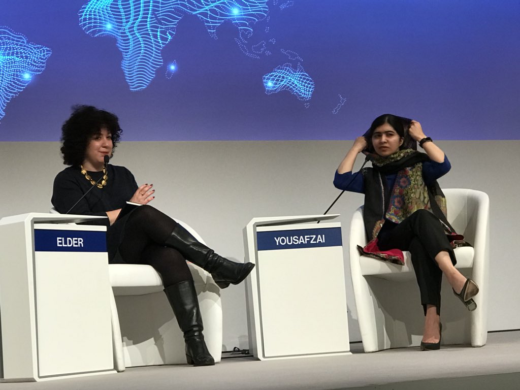 #HPE empowering women through education <a href="/Malala/">Malala Yousafzai</a> thank you!