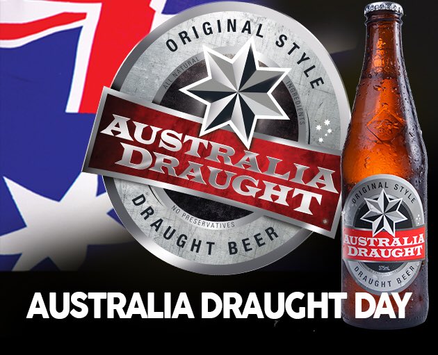 Happy Australia (draught 😉) Day! 🇦🇺🍺