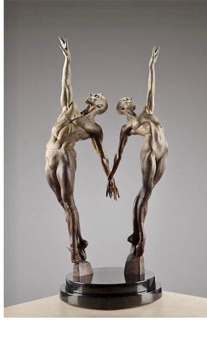 dizzyfeet's tweet photo. I’ve just been lucky enough to purchase this beautiful #RichardMacDonald sculpture. https://t.co/86qnOdZkUs