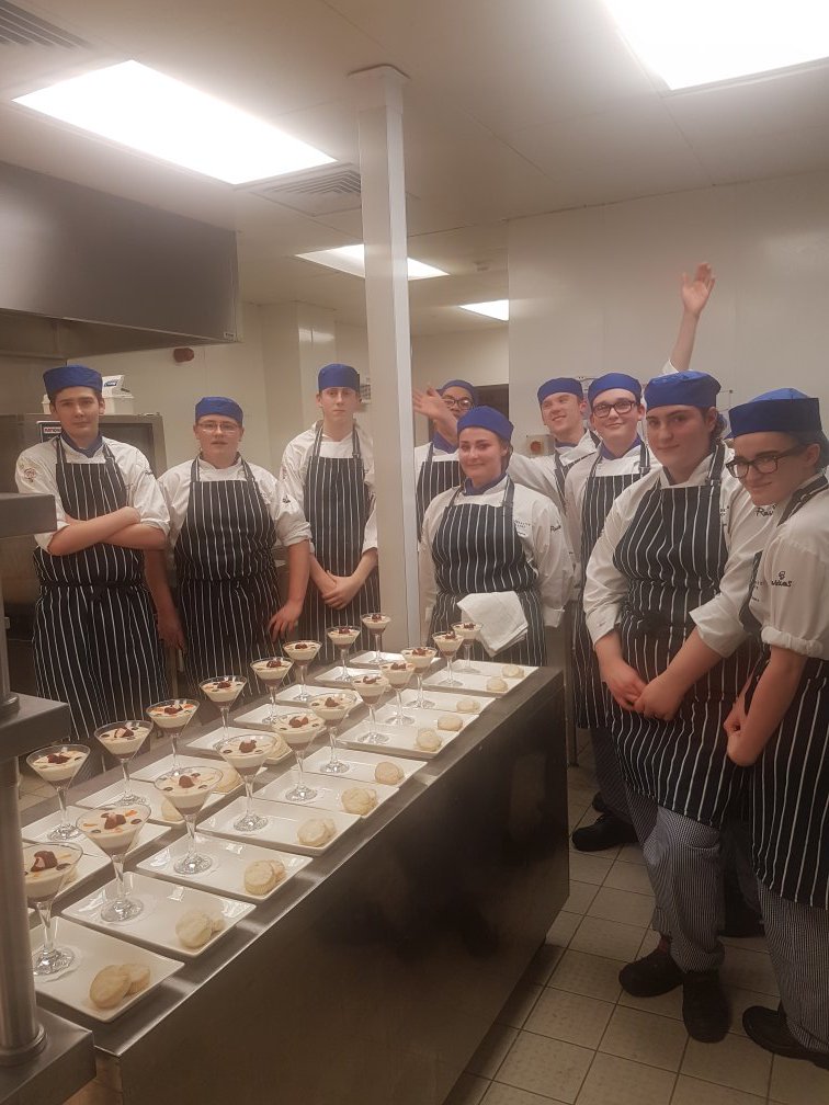WaterfrontDC's tweet image. Great work..
 #teamwork VRQ L2 Professional Chef Diploma @DonnyCollege #BurnsNight2018 in @WaterfrontDC