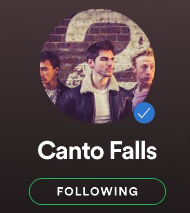 canto_falls's tweet photo. Make sure to follow us on @Spotify  before our single release tomorrow! 😈

🚨 TAPESTRY IS OUT TOMORROW! >>>>> https://t.co/XV9FQ8I07t