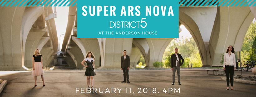 SUPER ARS NOVA! Explosive modern music coming to Washington, DC's <a href="/AndersonHouse/">Anderson House</a> this February! Works by Druckman, <a href="/MohammedFairouz/">Mohammed Fairouz</a>, Gesualdo/<a href="/Plylore/">David Plylar</a>, and Evis Sammoutis! Free concert. facebook.com/events/1665634…