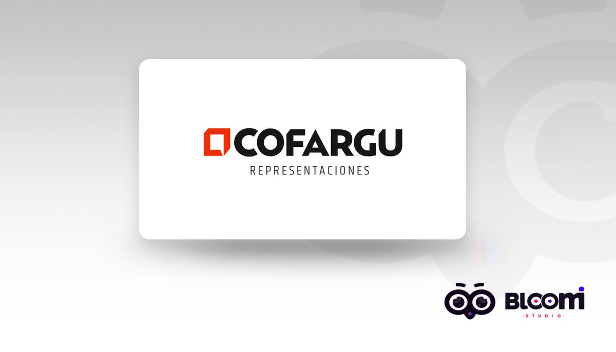 BloomiStudio's tweet image. Diseño de isologotipo realizado para Cofargu Representaciones

#design #graphicdesign #logo #isologotipo