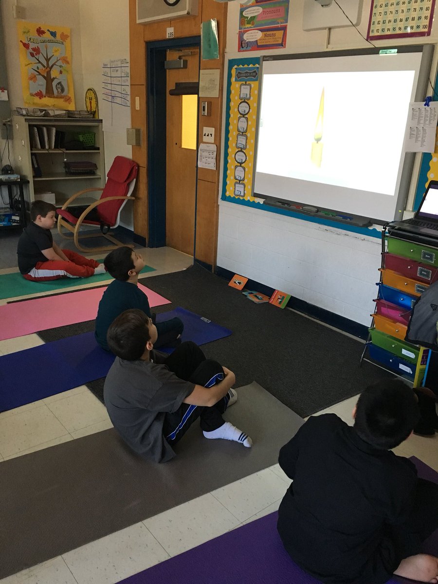 Mrs_Fluta's tweet photo. It was a perfect afternoon for some yoga and mindfulness activities! @MillstoneElemen #proud2bmillstone https://t.co/EJZDucTS3X