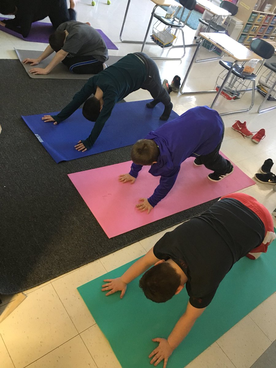 Mrs_Fluta's tweet photo. It was a perfect afternoon for some yoga and mindfulness activities! @MillstoneElemen #proud2bmillstone https://t.co/EJZDucTS3X