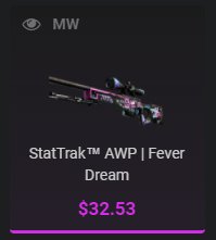 VirlOasis's tweet photo. ★ST AWP | FEVER DREAM GIVEAWAY★

TO ENTER :
✅ FOLLOW @CSGONadeGG
✅ RT
✅ TAG 2 FRIENDS
✅ USE CODE "CSGONADE" @ https://t.co/KmQ6NgE0fN                   

#CSGOGiveaway 

48 HRS! GL! https://t.co/SJ7SdOUFgO