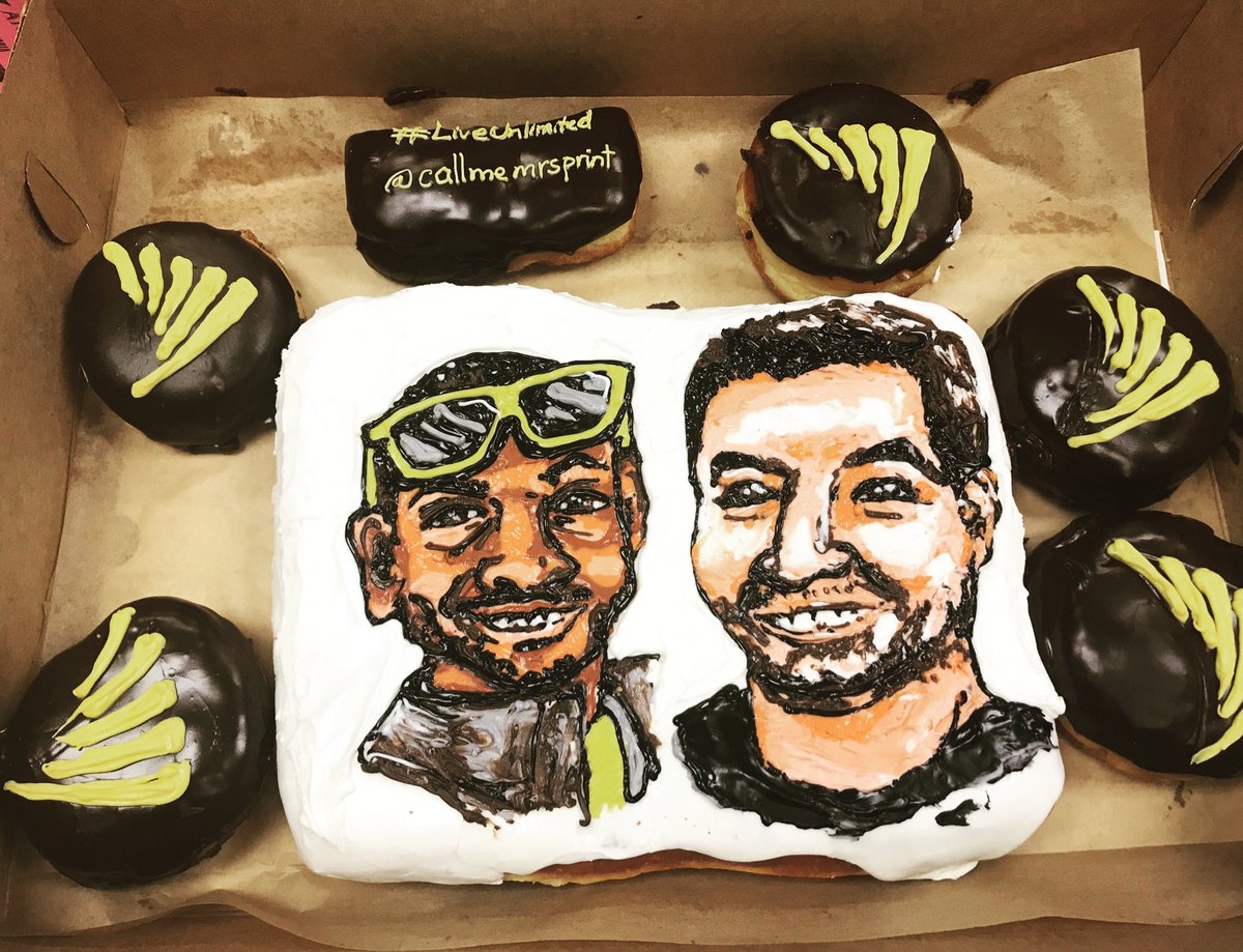 Thanks to the @sprint team in the Pacific Northwest for such a treat :)