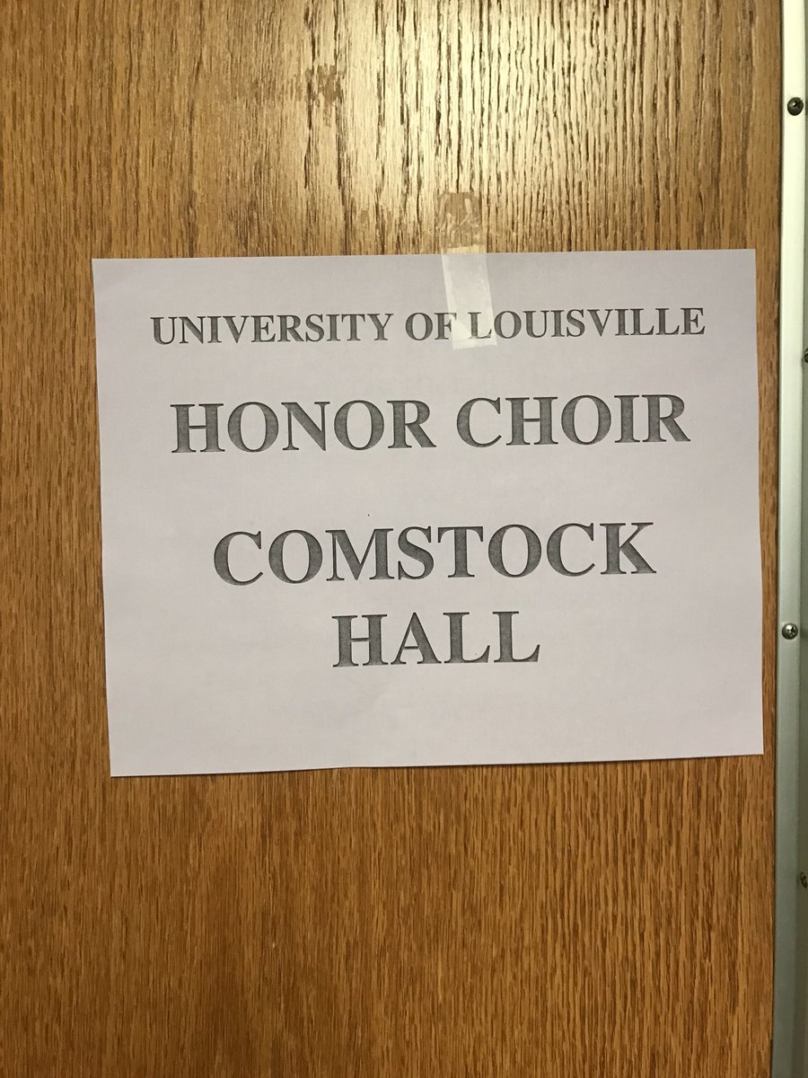 mcshschoir's tweet photo. Congratulations to Savannah, Callie, Hannah, Natalie, and Blaze for participating in Louisville Honors Choir this weekend. Great performances by all! https://t.co/4NBdqerOzB