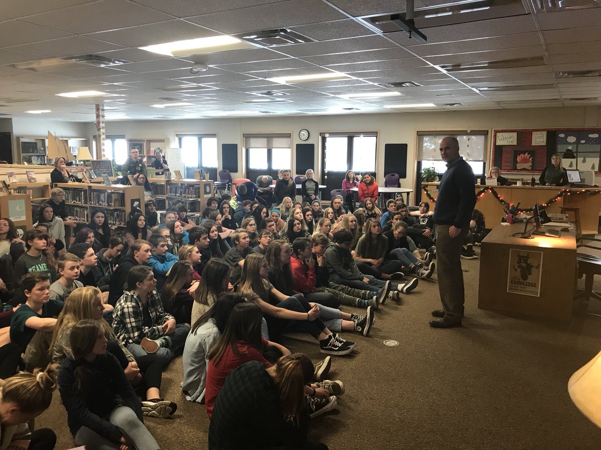 Life_CON's tweet photo. Finished 2 speeches at Steamboat Middle School. They were a great audience and listened to every word. #speaker #changelives #inspire #preventdui #lovelife https://t.co/Va8BPTZPGa