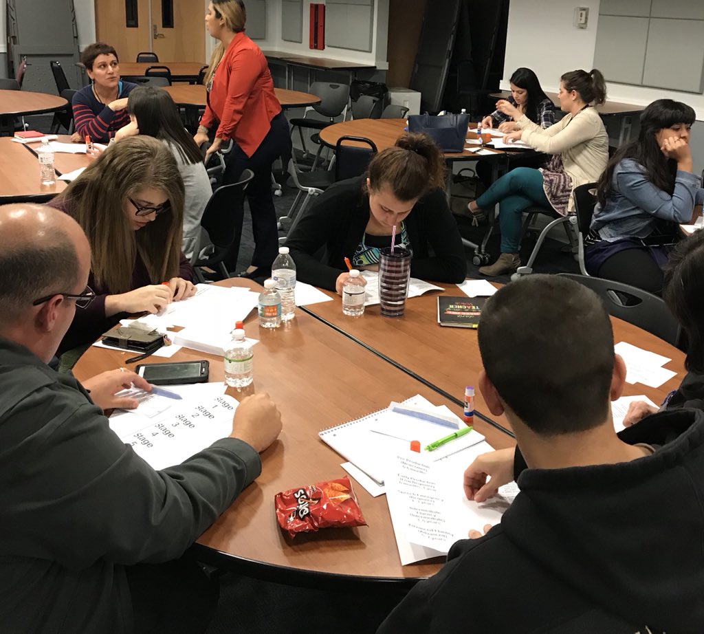 SDOC’s New Educator Symposium! Great ideas are flowing as our new teachers are learning new techniques to differentiate instruction, meet the needs of our ELL students, and use the Consultancy Model to solve problems of practice. Amazing night!