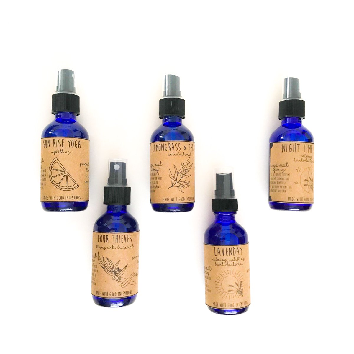 MoffatKaylee's tweet photo. Use our Yoga Mat Sprays before &amp;/or after your next yoga sesh to keep your yoga mat fresh and clean. Each of these contain essential oils that have been known to kill bacteria. Try it out here: https://t.co/W7RSQAxYP5 #essentialoils #buylocal #yogaessentials #etsy https://t.co/8TRk7KbMLz