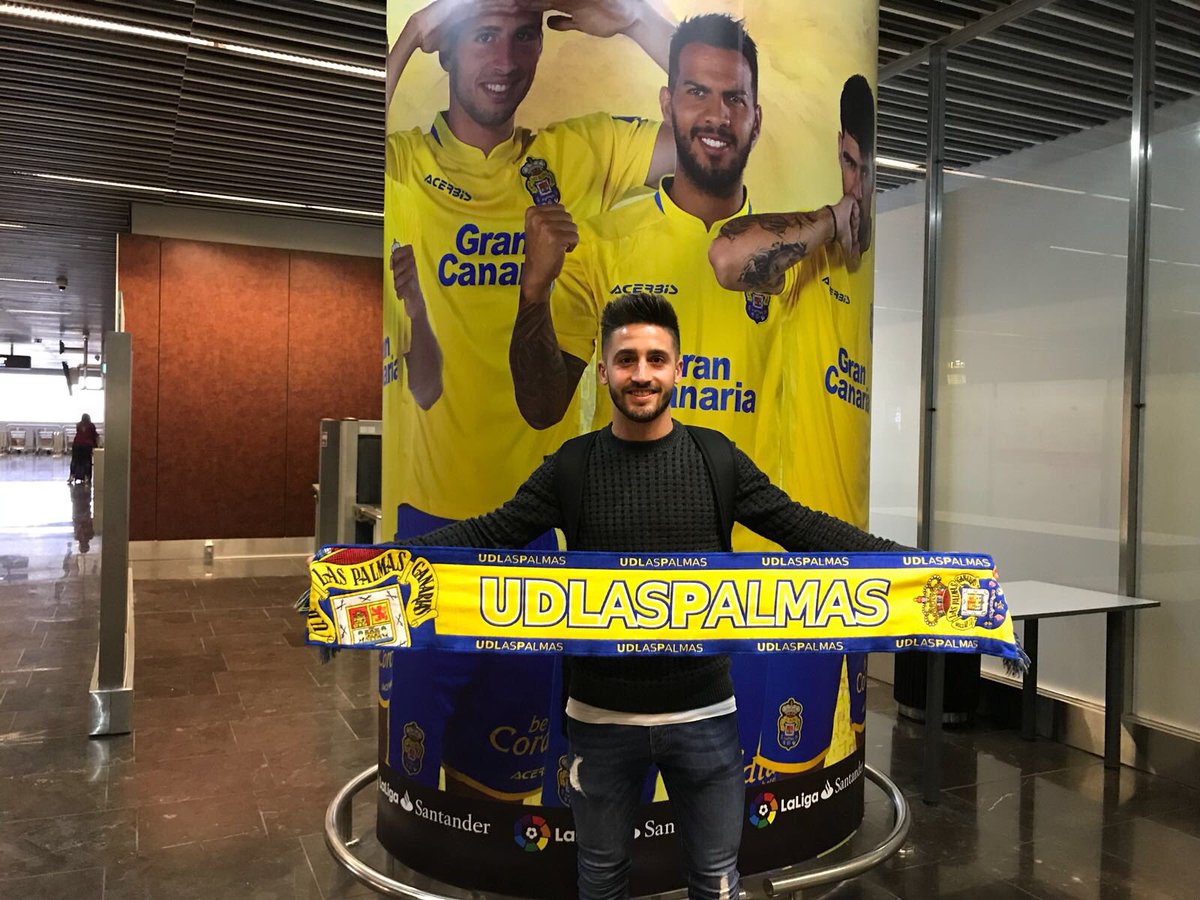 UDLP_Oficial's tweet photo. Nacho Gil, ya está en Gran Canaria. 
#VamosUD https://t.co/Qj6wCaXYgY