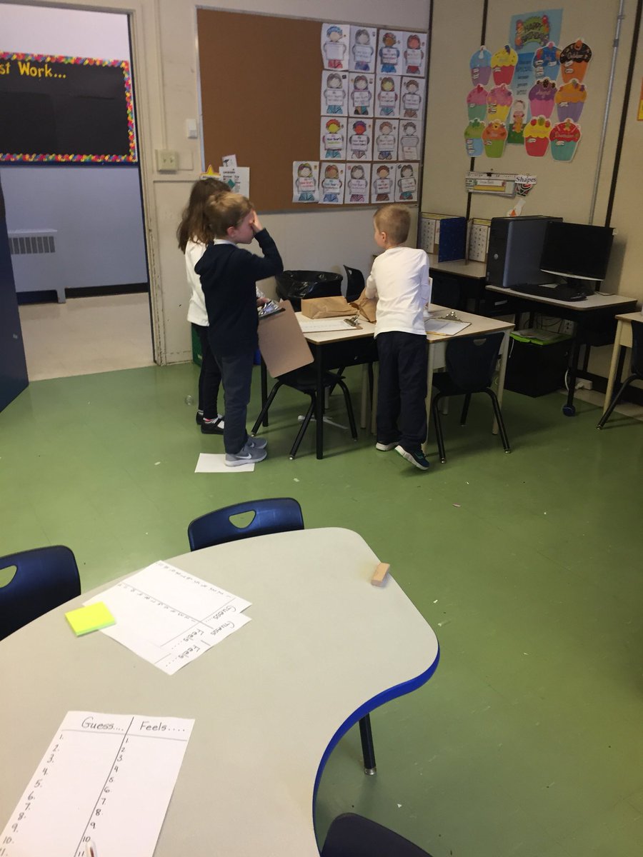 MissSacrey's tweet photo. Some play based learning in our class today. ‘Library Mouse’ meet the author, was a hit! Making their own class library of mini books #mylittlesponges #smarties #weitersforlife #learningprovocations @NLESDCA @SFOAschool https://t.co/0SJg6gE3UX