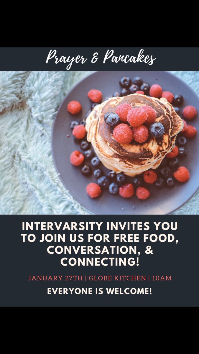 IVCF_VCU's tweet photo. Don’t miss our FREE PANCAKES this Saturday! https://t.co/Lrjx6dczIz