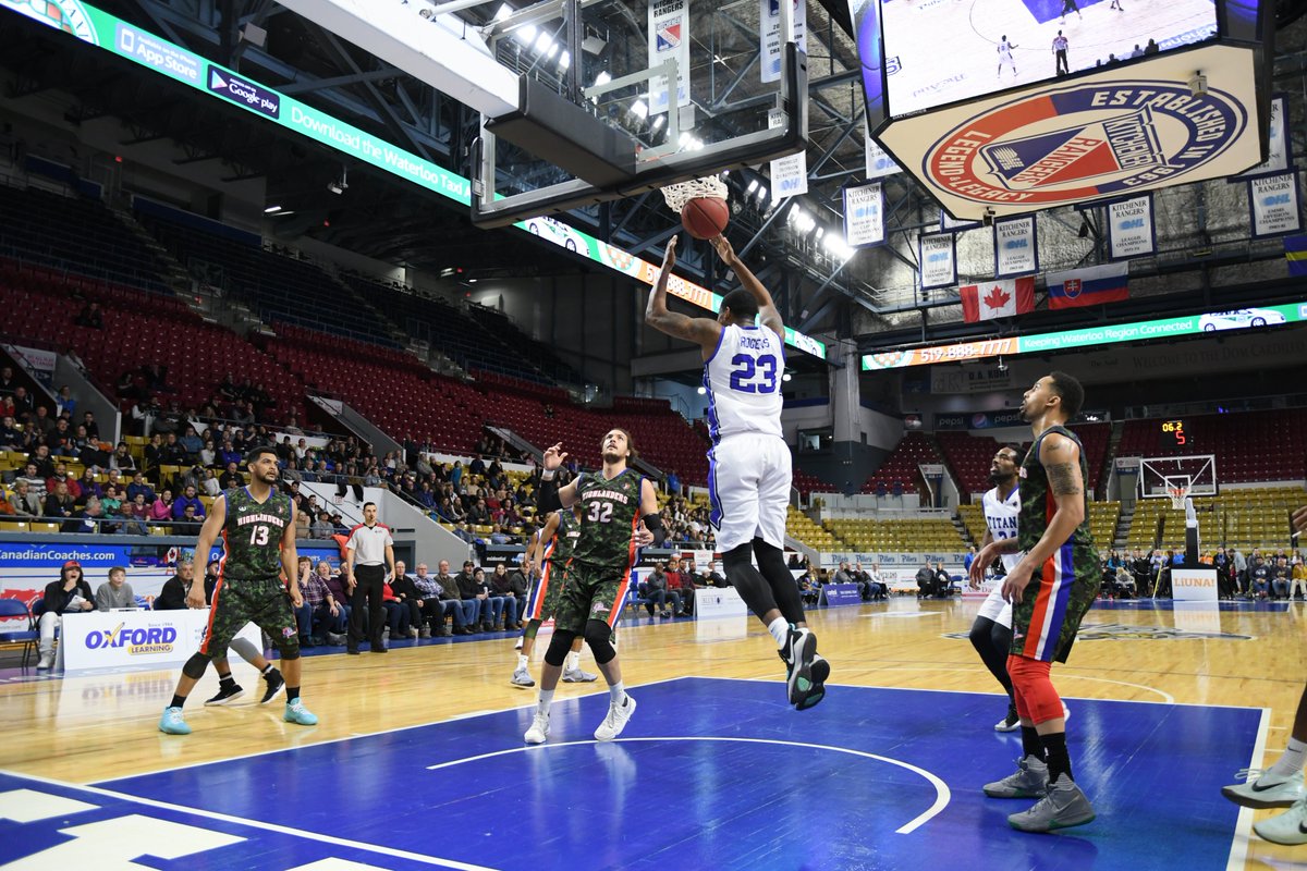 dancongdon's tweet photo. #23, Kevin Rogers (@_Rog007) of the @kw_titans with a nice reverse dunk.  He was the Titans Player of the Game last night with 23 points and 6 rebounds.  #WeAreTitans https://t.co/tW6xTVWuO2