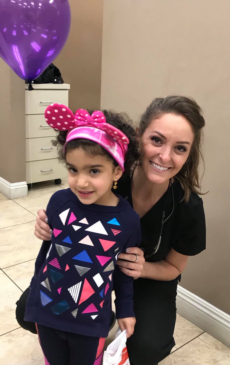 Dentist_Anaheim's tweet photo. Our young patient did a great job on her first time here in our office. Her and our hygienist Jessica hit it off from the get go. Looking forward to seeing you again sweetie! https://t.co/acN4kpVw06 #Dentist #Anaheim #Smile https://t.co/2fdGkeFtsc
